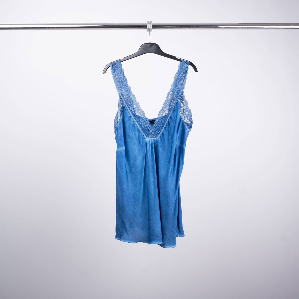 Débardeur avec dentelle 6921336: Bleu roi