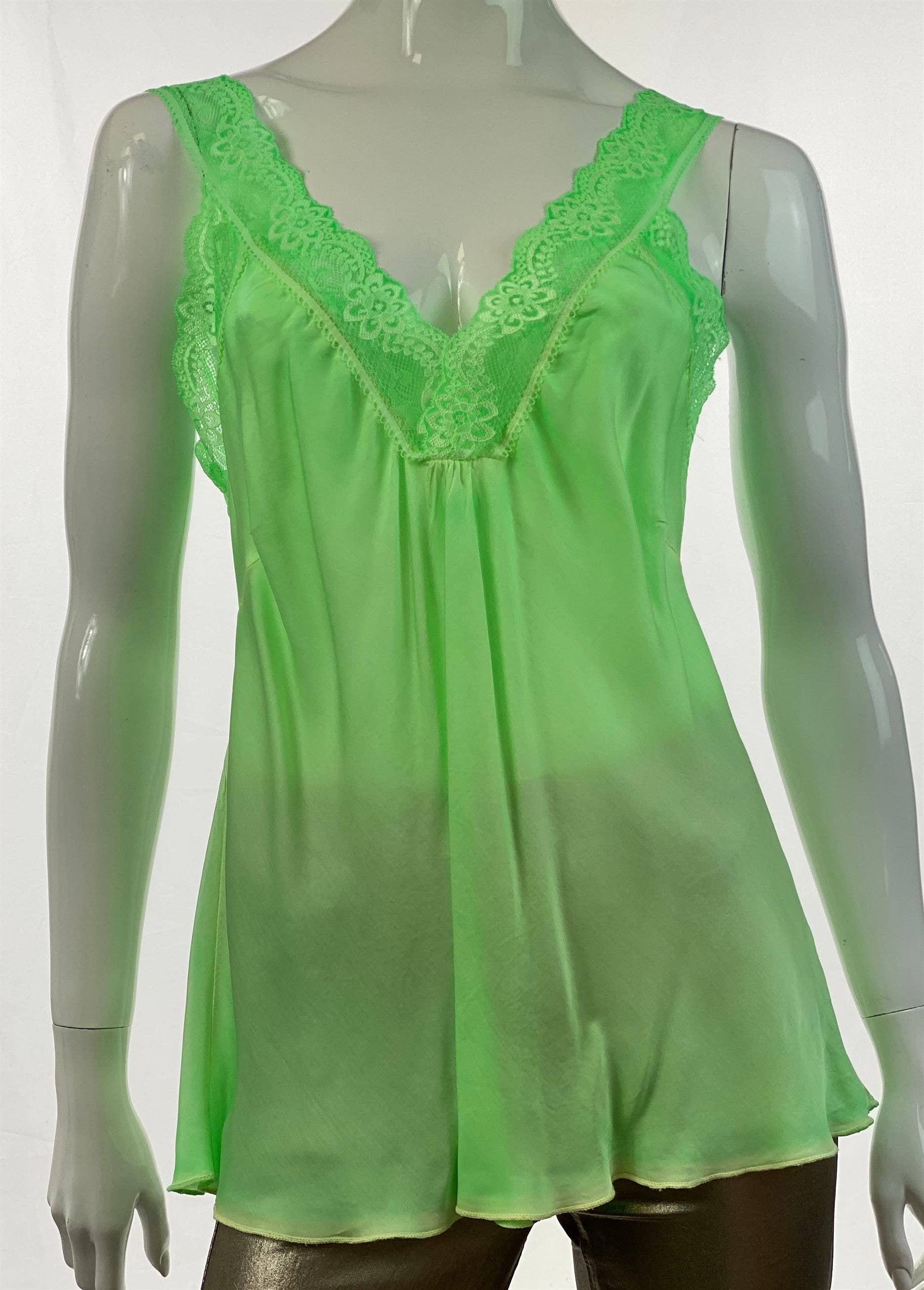 Débardeur avec dentelle 6921336: Bleu roi