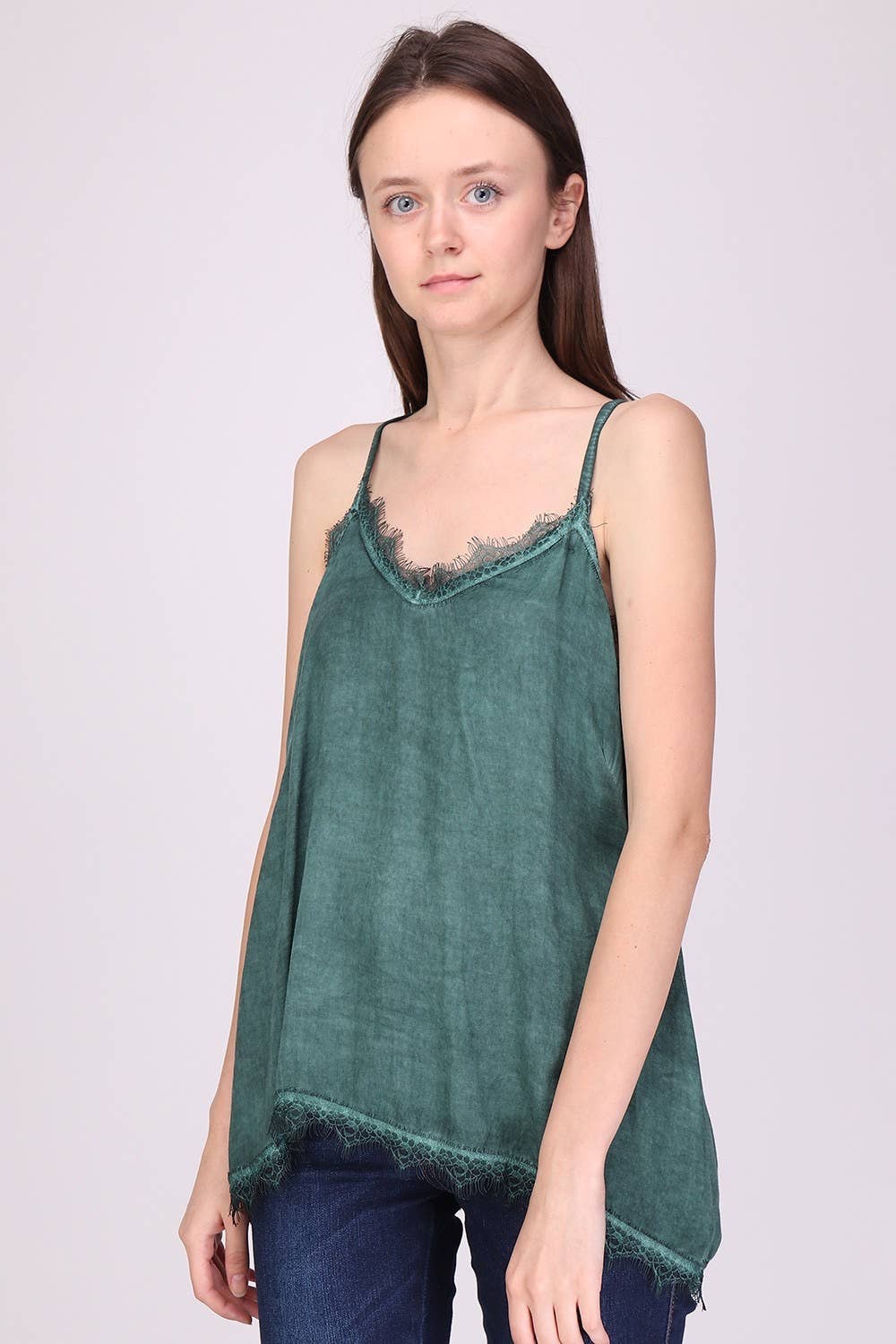 Débardeur en 100% viscose REF. 6289: Kaki