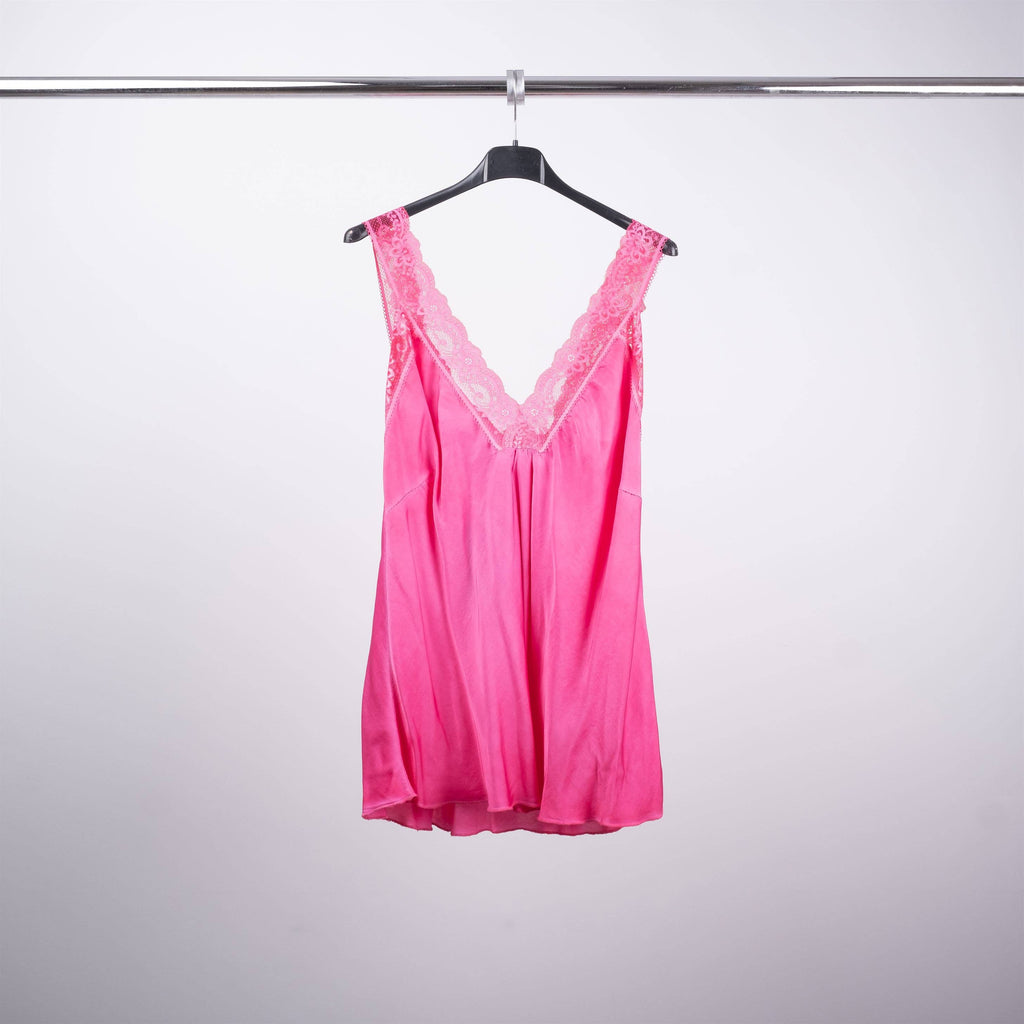 Débardeur avec dentelle 6921336: Bleu roi