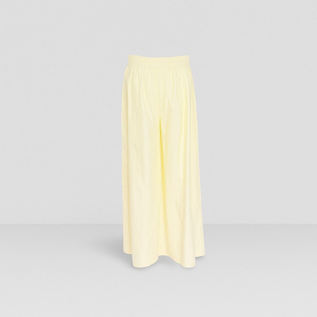 Pantalon Large Jaune Pâle